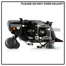 Load image into Gallery viewer, Spyder Projector Headlights Toyota Corolla (2009-2010) LED Halo with - Black / Smoke - Black Alternate Image