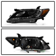 Load image into Gallery viewer, Spyder Projector Headlights Toyota Camry (2007-2009) with DRL - Black / Chrome / Smoke - Black Alternate Image