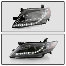 Load image into Gallery viewer, Spyder Projector Headlights Toyota Camry (2007-2009) with DRL - Black / Chrome / Smoke - Black Alternate Image