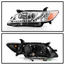 Load image into Gallery viewer, Spyder Projector Headlights Toyota Camry (2007-2009) with DRL - Black / Chrome / Smoke - Black Alternate Image