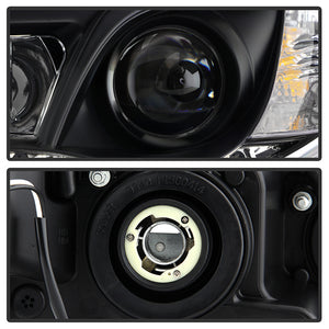 350.00 Spyder Projector Headlights Toyota Camry (2012-2014) with DRL - Black - Redline360