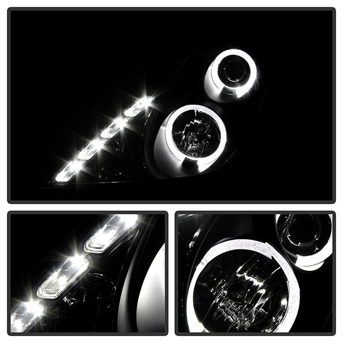 Spyder Projector Headlights Toyota Celica (2000-2005) LED Halo with DR ...