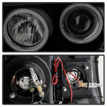 Load image into Gallery viewer, Spyder Projector Headlights Toyota Tacoma 2nd Gen (2005-2011) with - High Power LED / CCFL Halo / LED Halo / DRL - High Power LED - Black Alternate Image
