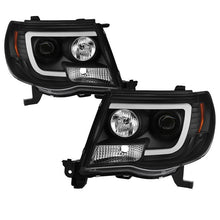 Load image into Gallery viewer, 414.38 Spyder Projector Headlights Toyota Tacoma (2005-2011) with - High Power LED / CCFL Halo / LED Halo / DRL - Redline360 Alternate Image