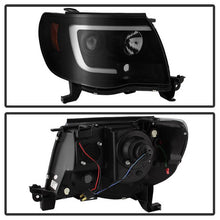 Load image into Gallery viewer, 414.38 Spyder Projector Headlights Toyota Tacoma (2005-2011) with - High Power LED / CCFL Halo / LED Halo / DRL - Redline360 Alternate Image
