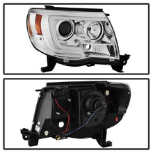 Load image into Gallery viewer, 414.38 Spyder Projector Headlights Toyota Tacoma (2005-2011) with - High Power LED / CCFL Halo / LED Halo / DRL - Redline360 Alternate Image