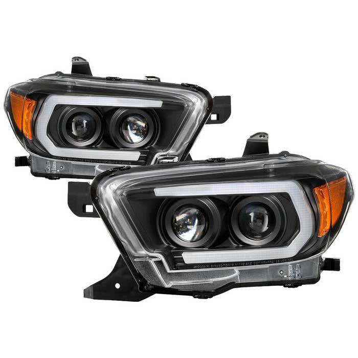 Spyder Projector Headlights Toyota Tacoma (2016-2018) with Sequential ...