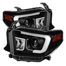 Load image into Gallery viewer, 379.00 Spyder Projector Headlights Toyota Tundra (2014-2018) with Light Bar DRL - Black / Black Smoke / Chrome - Redline360 Alternate Image