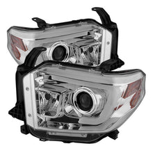 Load image into Gallery viewer, 379.00 Spyder Projector Headlights Toyota Tundra (2014-2018) with Light Bar DRL - Black / Black Smoke / Chrome - Redline360 Alternate Image