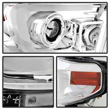 Load image into Gallery viewer, 379.00 Spyder Projector Headlights Toyota Tundra (2014-2018) with Light Bar DRL - Black / Black Smoke / Chrome - Redline360 Alternate Image