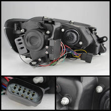 Load image into Gallery viewer, 467.16 Spyder Projector Headlights VW Jetta (2011-2014) Halogen only - Black / Smoke - Redline360 Alternate Image