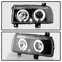 Load image into Gallery viewer, Spyder Projector Headlights VW Jetta III (1993-1998) w/ LED Halo - Black - Default Title Alternate Image