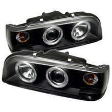 Load image into Gallery viewer, 341.88 Spyder Projector Headlights Volvo 850 (1993-1997) S40 (1997-2003) with LED Halo / DRL - Redline360 Alternate Image