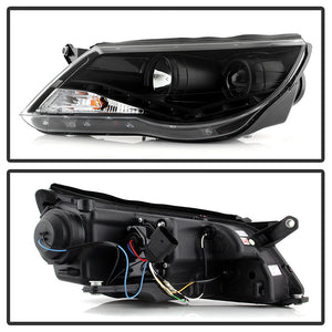 395.24 Spyder Projector Headlights with DRL for VW Passat (2001-2005) / Passat (2006-2008) / Tiguan (2009-2011) - Redline360