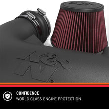 Load image into Gallery viewer, K&amp;N Cold Air Intake GMC Sierra 2500 HD /Sierra 3500 6.6L V8 (05-07) [57 Series FIPK w/ Heat Shield] 57-3000 Alternate Image