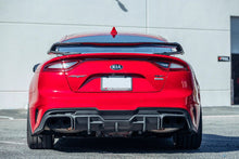 Load image into Gallery viewer, ARK S-FX Rear 3pc Wing Kia Stinger (2019-2022) Carbon Fiber / Forged Carbon / Fiberglass - Carbon Fiber Alternate Image