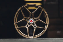 Load image into Gallery viewer, ARK AB-52S Flow Forged Wheel (19X9.0 5X114.3 30ET) Satin Black / Satin Bronze / Brushed Face Gunmetal - Satin Black Alternate Image