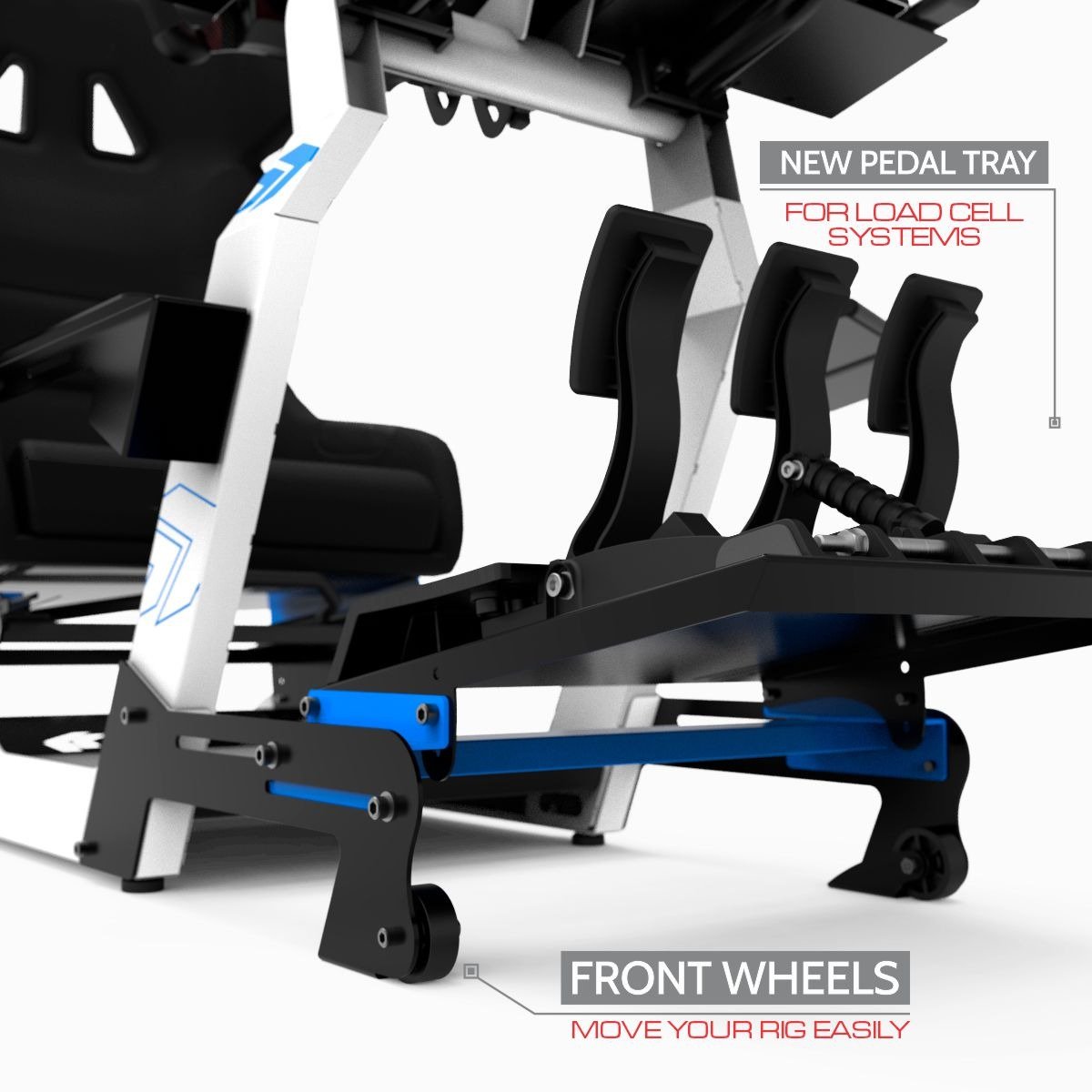 NRG Racing Sim Cockpit for Logitech / Thrustmaster / Fanatec