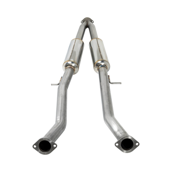 Remark Midpipe Exhaust Infiniti Q50 (2014-2022) Resonated Dual Rear Ex