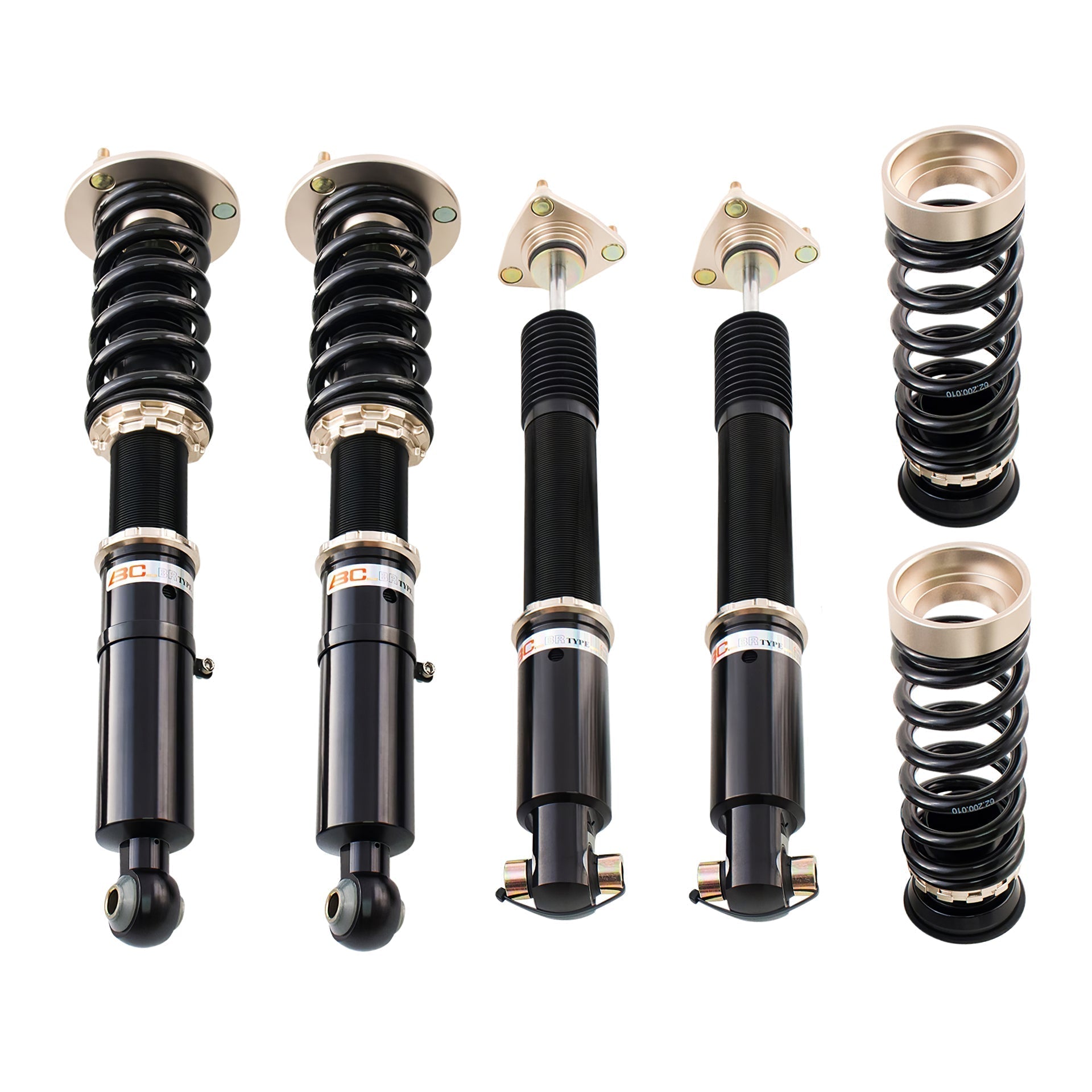 BC Racing Coilovers Lexus IS250 / IS350 / IS300h RWD (14-16) W/ Front ...