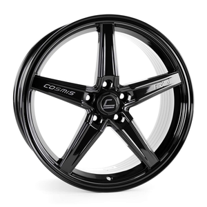256.50 Cosmis Racing R5 Wheels (18x8.5) [Black +40mm Offset] 5x108 - Redline360