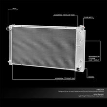 Load image into Gallery viewer, DNA Radiator Buick Electra (77-89) [3 Row Aluminum Performance Replacement] w/ or w/o 12V Fan Shroud Alternate Image