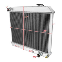 Load image into Gallery viewer, 159.95 Spec-D Aluminum Radiator Chevy / GMC CK Truck (1963-1966) Triple 3 Row Core w/ Trans Cooler - Redline360 Alternate Image