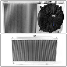 Load image into Gallery viewer, DNA Radiator Acura Integra M/T (90-93) [w/ 12V Fan Shroud] 2 Row Aluminum Performance Replacement Alternate Image