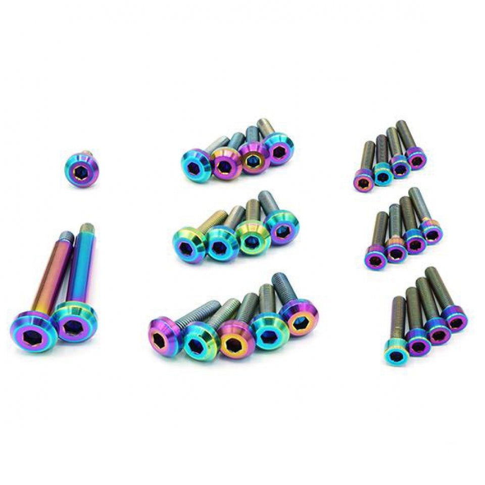 Dress Up Bolts Nissan RB25 Engine [Titanium Hardware Engine Bay Kit] S