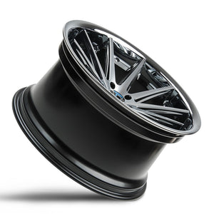 520.00 Rohana RC10 Wheels (20x9 5x115 15ET CB 71.5) Machine Black/Chrome Lip / Matte Black / Machine Silver/Chrome Lip - Redline360