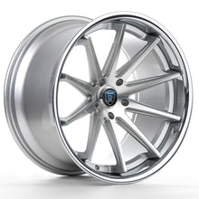 Load image into Gallery viewer, 580.00 Rohana RC10 Wheels (22x9 5x114 35ET CB 73.1) Machine Black/Chrome Lip / Matte Black / Machine Silver/Chrome Lip - Redline360 Alternate Image