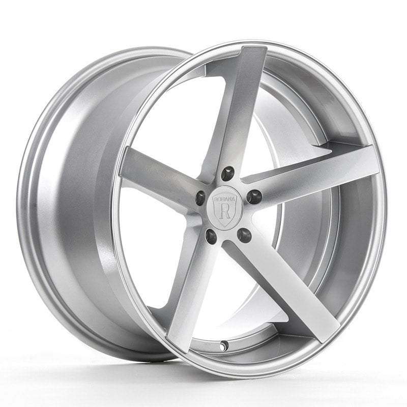 455.00 Rohana RC22 Wheels (19x9.5 5x120 35ET CB 72.56) Machine Silver or Matte Graphite - Redline360