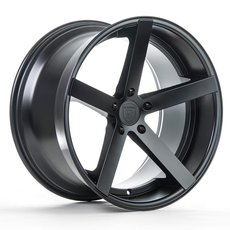 495.00 Rohana RC22 Wheels (20x9 5x120 35ET CB 72.56) Matte Black / Matte Graphite / Machine Silver - Redline360