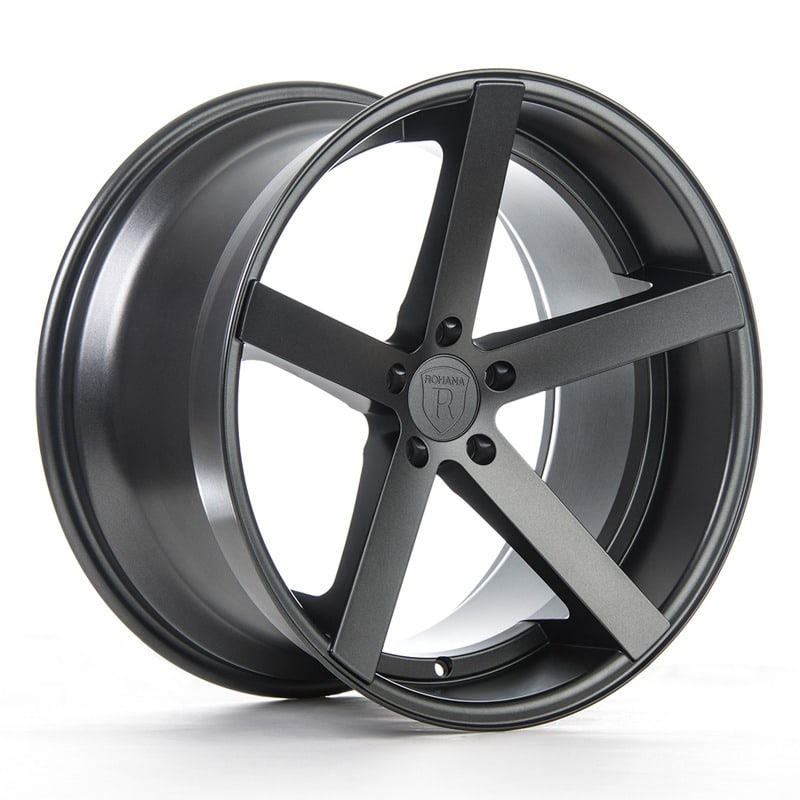 455.00 Rohana RC22 Wheels (19x9.5 5x114.3 40ET CB 73.1) Machine Silver or Matte Graphite - Redline360