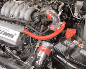 332.49 Injen Cold Air Intake Nissan Maxima V6-3.0L (94-96) Polished / Black - Redline360