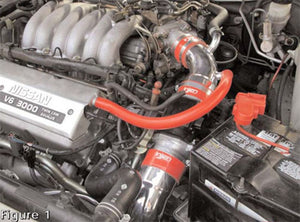332.49 Injen Cold Air Intake Nissan Maxima V6-3.0L (98-99) Polished / Black - Redline360