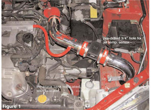 294.32 Injen Cold Air Intake Mazda Protege 1.8L (99-00) Polished / Black - Redline360