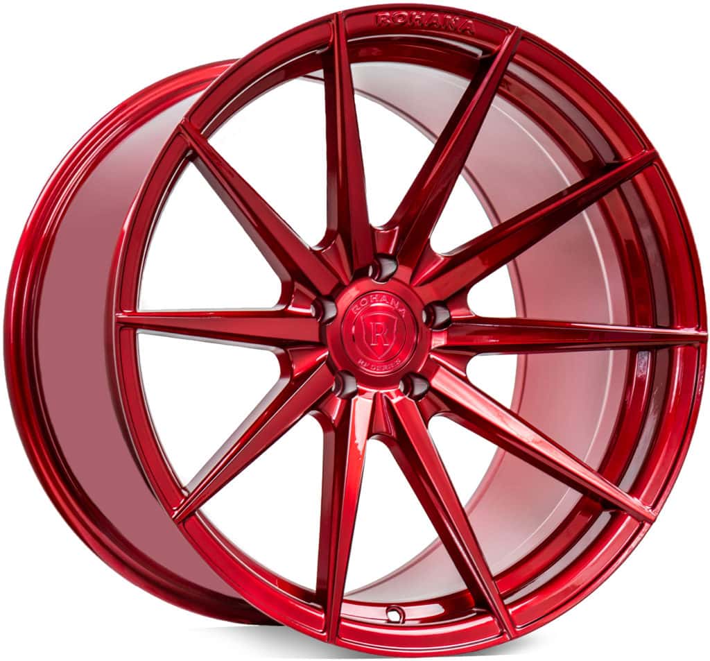 Rohana RFX1 Cross Forged Wheels (20x11 5x120 42ET CB 74.1) Gloss Red