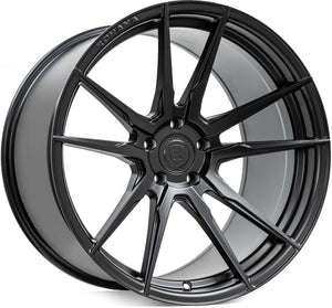 600.00 Rohana RFX2 Cross Forged Wheels (20x10 5x114 45ET CB 73.1) Brushed Titanium / Matte Black / Gloss Red - Redline360