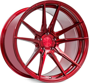630.00 Rohana RFX2 Cross Forged Wheels (20x11 5x120 35ET CB 74.1) Brushed Titanium / Matte Black / Gloss Red - Redline360