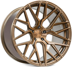 620.00 Rohana RFX10 Cross Forged Wheels (20x10 5x120 38ET CB 74.1) Brushed Titanium / Gloss Black / Brushed Bronze - Redline360