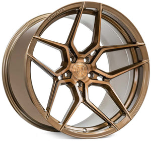 525.00 Rohana RFX11 Cross Forged Wheels (19x9.5 5x120 53ET CB 70.3) Brushed Titanium / Brushed Bronze / Gloss Black - Redline360