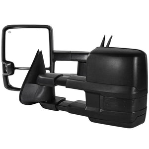 159.95 Spec-D Towing Mirrors Chevy Silverado / Avalanche (03-06) Manually Extendable Heated - Redline360
