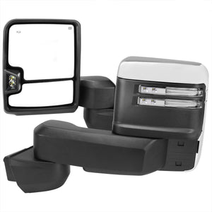 Spec-D Towing Mirrors GMC Sierra 2500HD & 3500HD (2020-2024) Power Heated & Expandable