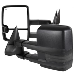 149.95 Spec-D Towing Mirrors Chevy Suburban 1500/2500 (00-02) LED / Powered / Heated - Redline360