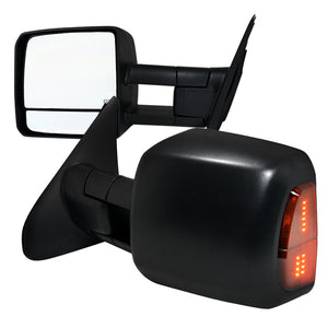 199.95 Spec-D Towing Mirrors Toyota Tundra (2007-2020) Powered / Heated / LED Turn Signal - Redline360