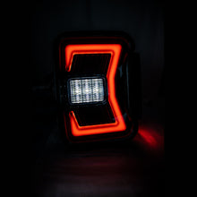 Load image into Gallery viewer, Winjet Renegade LED Tail Lights Jeep Gladiator JT (18-24) w/ LED Lightbars &amp; Sequential Turn Signals Alternate Image