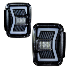 Load image into Gallery viewer, Winjet Renegade LED Tail Lights Jeep Gladiator JT (18-24) w/ LED Lightbars &amp; Sequential Turn Signals Alternate Image