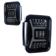 Load image into Gallery viewer, Winjet Renegade LED Tail Lights Jeep Gladiator JT (18-24) w/ LED Lightbars &amp; Sequential Turn Signals Alternate Image