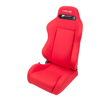 329.95 NRG Racing Seats (Pair - Red Cloth - Type-R Style) RSC-210L/R - Redline360